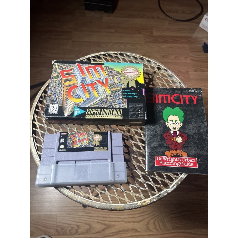 SimCity (Super Nintendo Entertainment System, 1991)